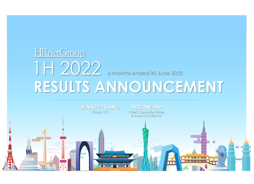 HRnetGroup 1H 2022 Results Announcement